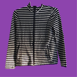 Jones New York zip up jacket L